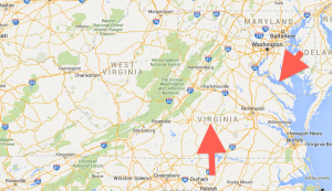 Slide 4: This is Westmoreland. This is Virginia.