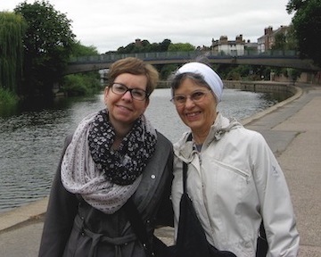 Claire and Whit in Shrewsbury, England